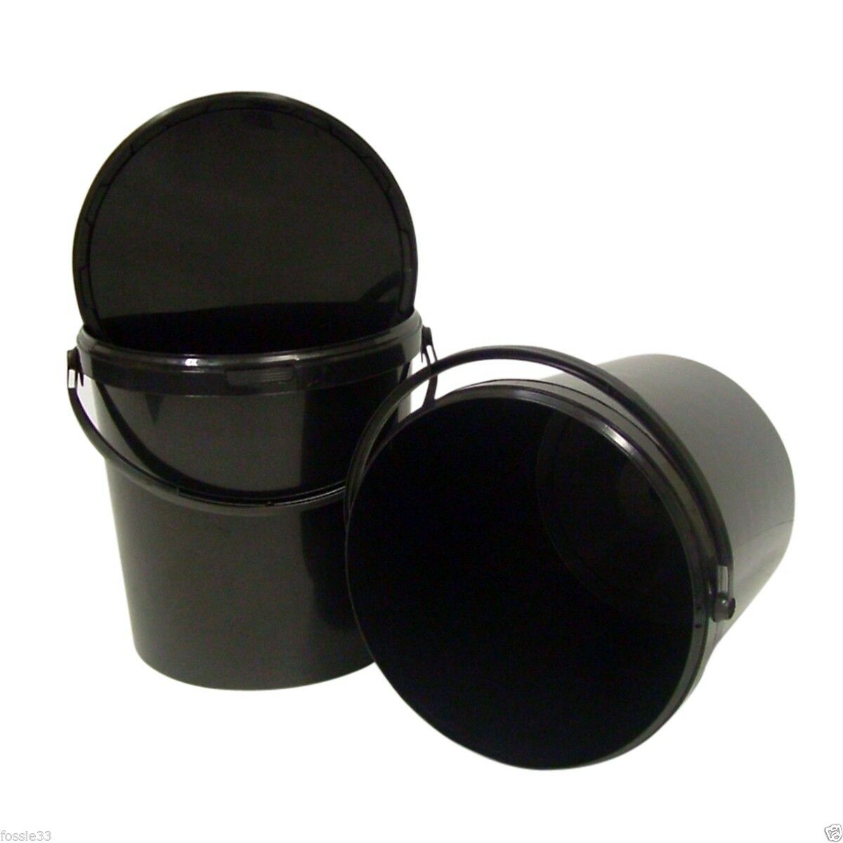 Plastic Pot With Lid And Handle 10 Litre Hydroponics 